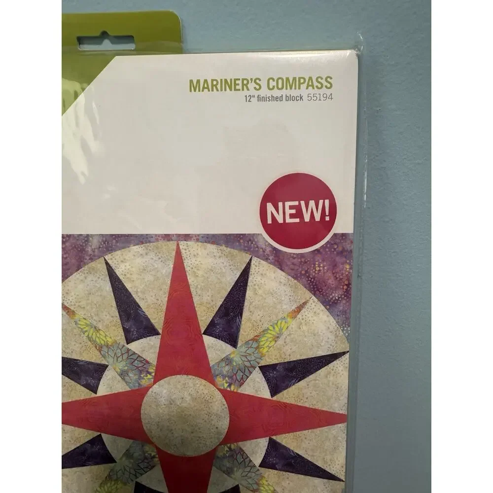 AccuQuilt Go Die 55194 Mariner’s Compass 12” Block